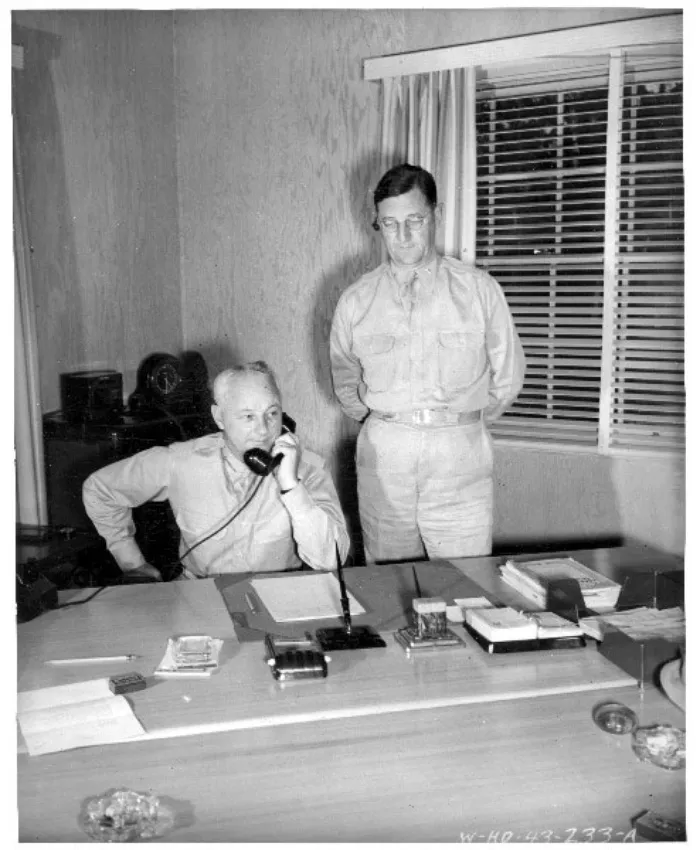 Lt General Delos C Emmons, Commanding General, Hawaiian Department – Brig General Thomas H Green, Military Governor - March 30, 1943.